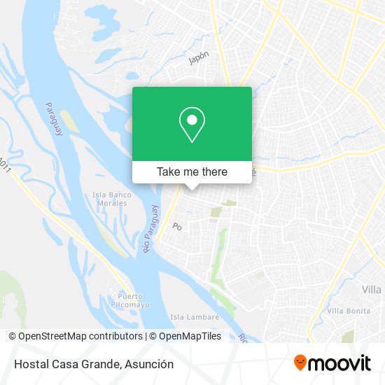 Mapa de Hostal Casa Grande