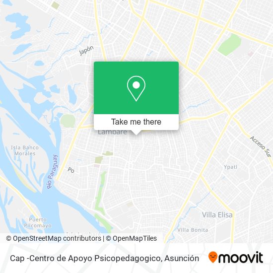 Mapa de Cap -Centro de Apoyo Psicopedagogico