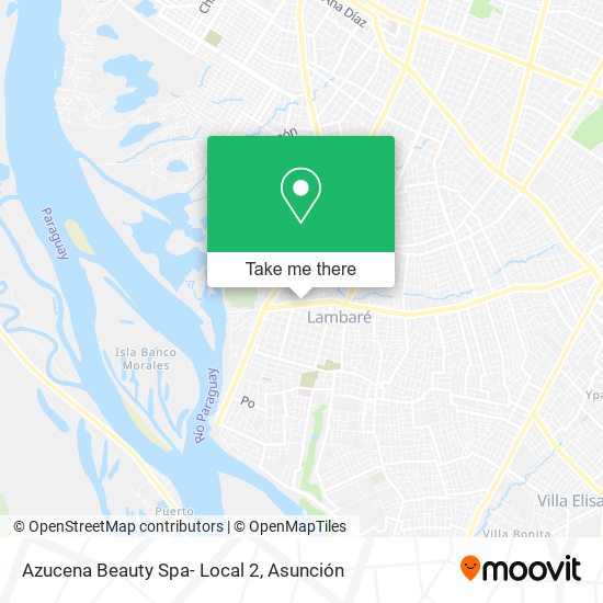 Azucena Beauty Spa- Local 2 map
