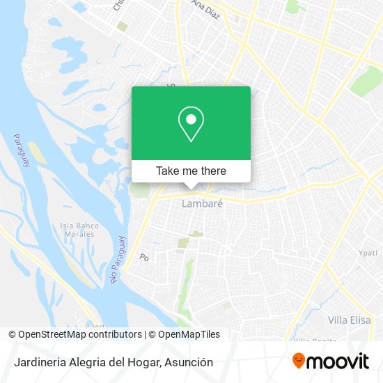 Mapa de Jardineria Alegria del Hogar