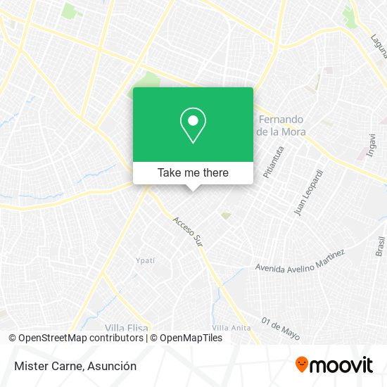 Mapa de Mister Carne