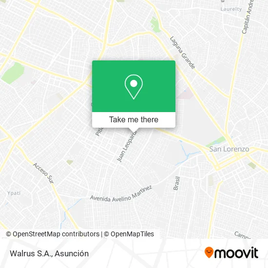 Walrus S.A. map