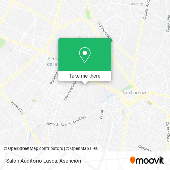 Salón Auditorio Lasca map
