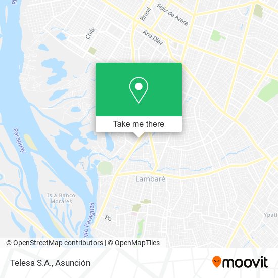 Mapa de Telesa S.A.
