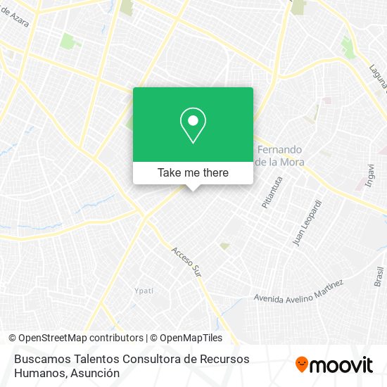 Buscamos Talentos Consultora de Recursos Humanos map