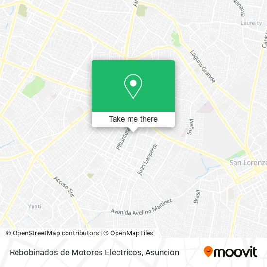 Rebobinados de Motores Eléctricos map