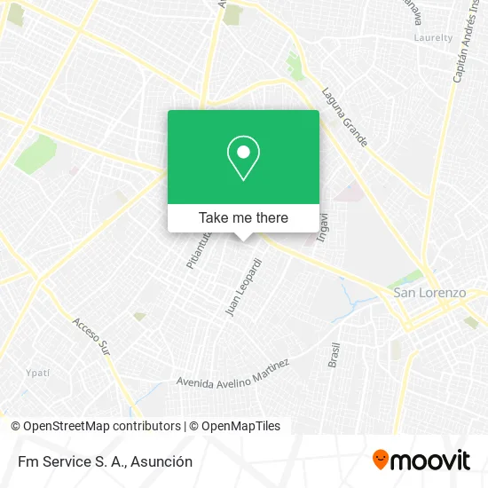 Fm Service S. A. map