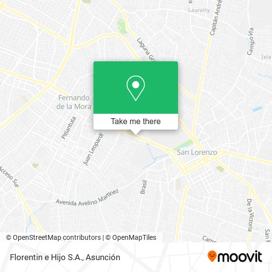 Florentin e Hijo S.A. map