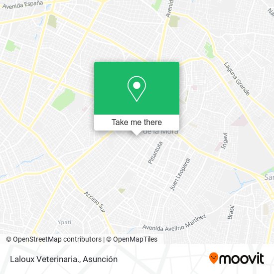 Laloux Veterinaria. map