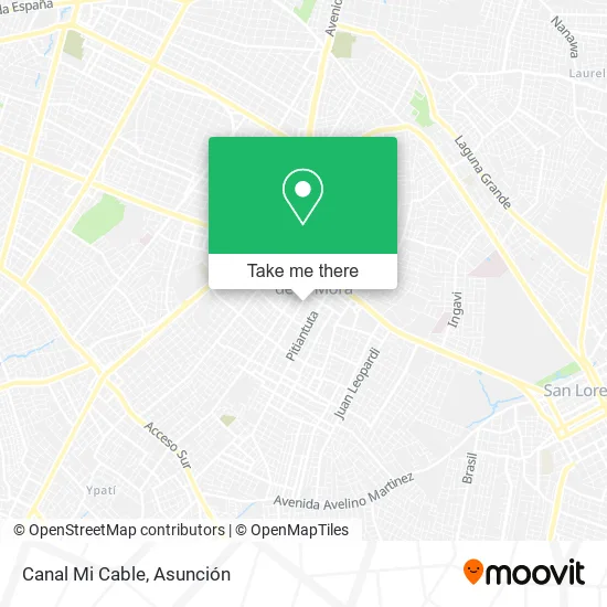 Canal Mi Cable map
