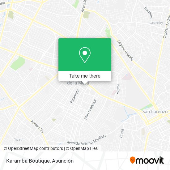 Karamba Boutique map