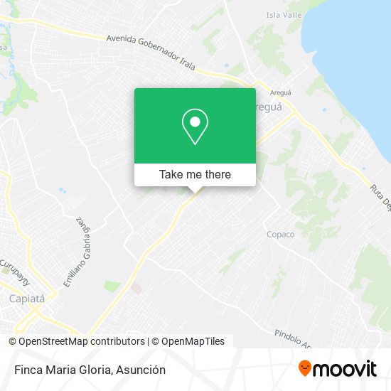 Mapa de Finca Maria Gloria