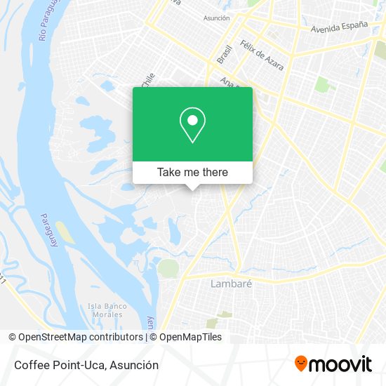 Coffee Point-Uca map