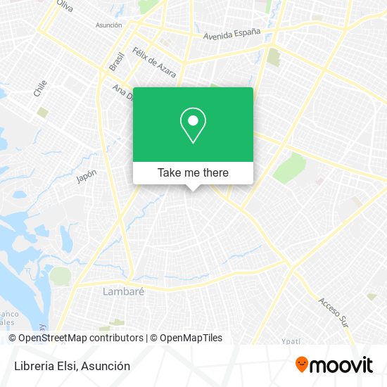 Mapa de Libreria Elsi