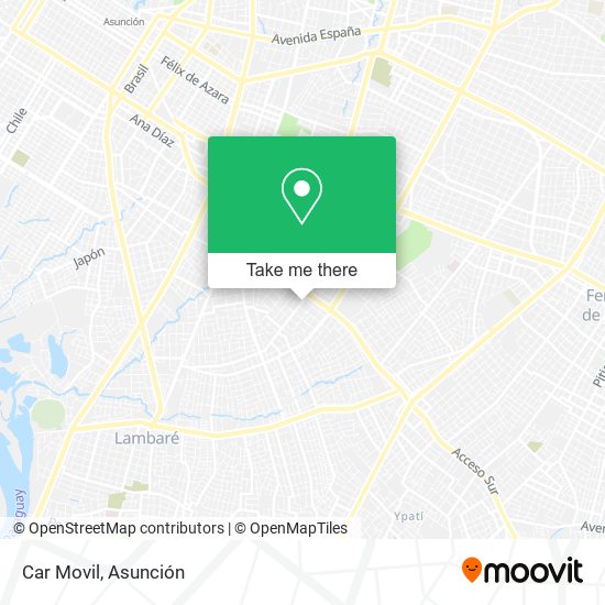 Car Movil map