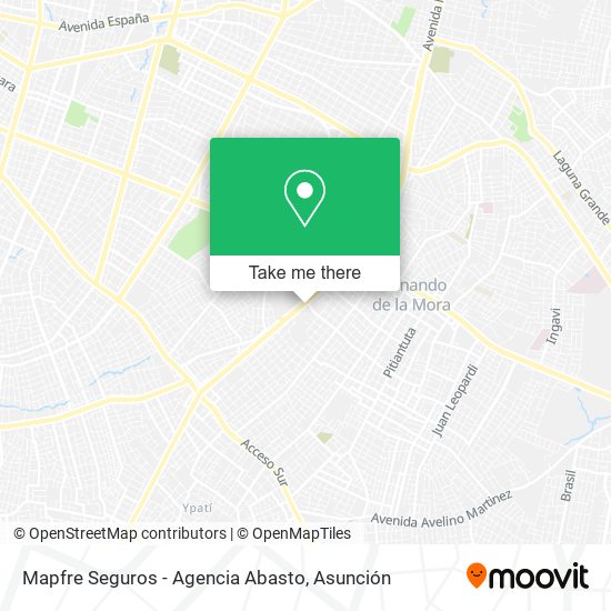 Mapfre Seguros - Agencia Abasto map