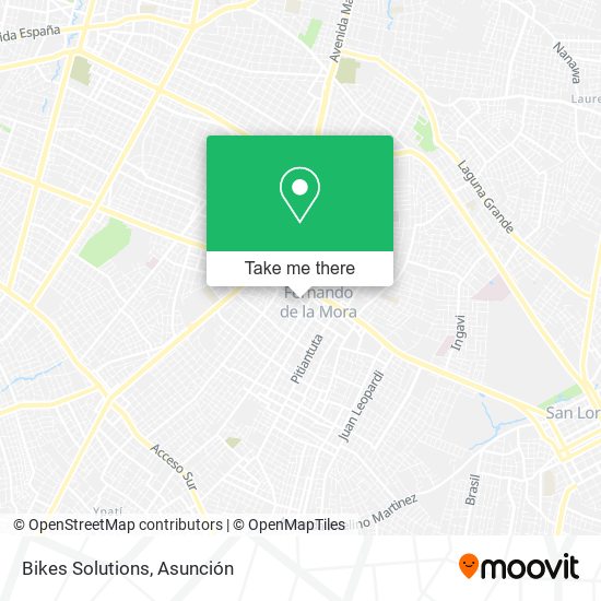 Bikes Solutions map