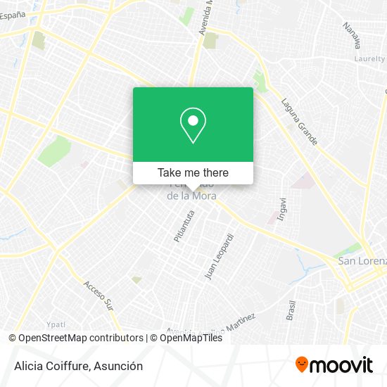 Alicia Coiffure map