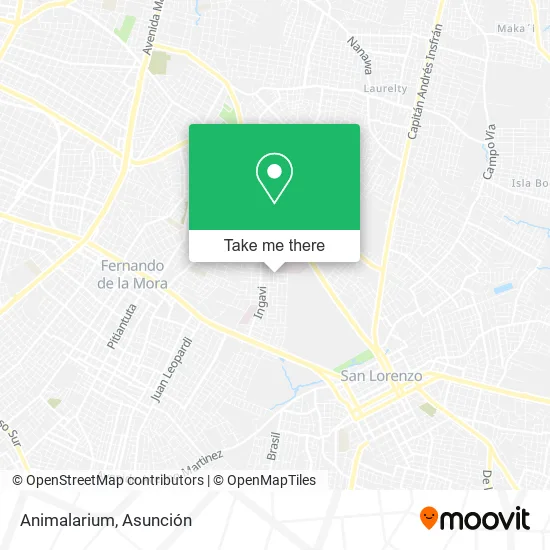 Animalarium map