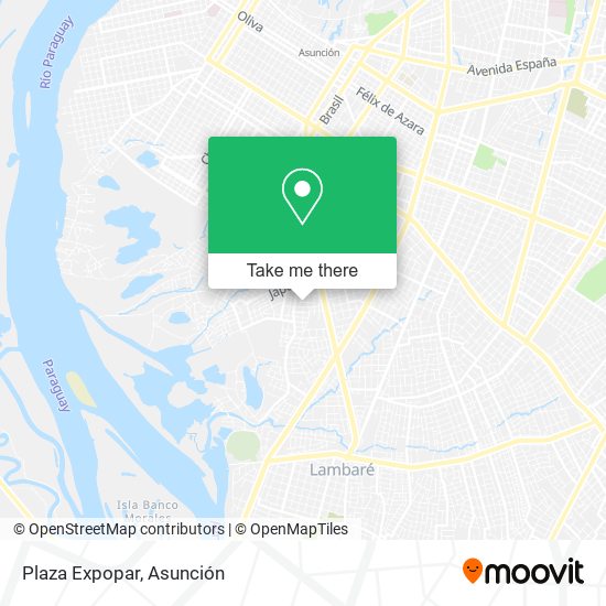 Mapa de Plaza Expopar