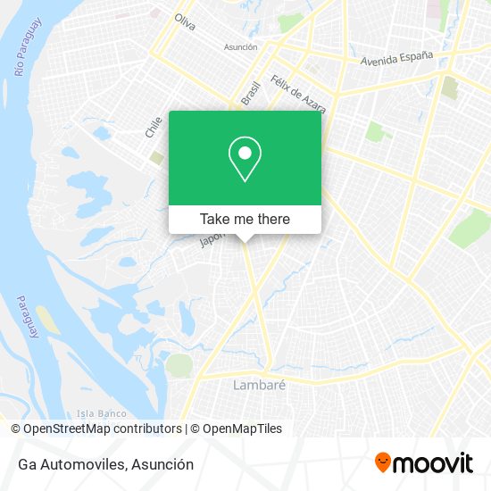 Mapa de Ga Automoviles