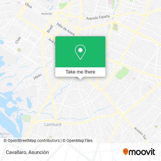 Mapa de Cavallaro