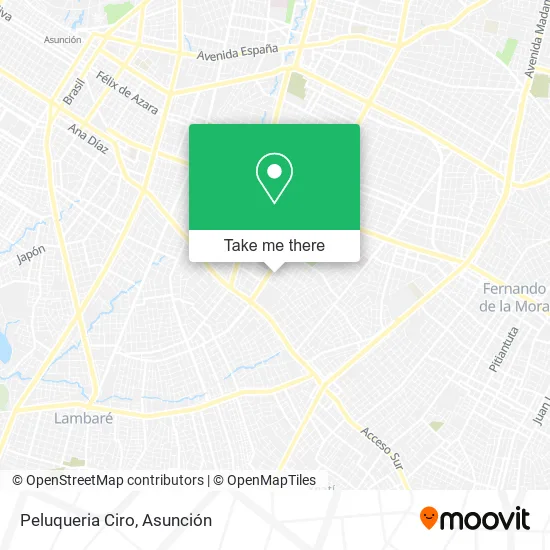 Peluqueria Ciro map
