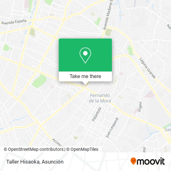 Mapa de Taller Hisaoka