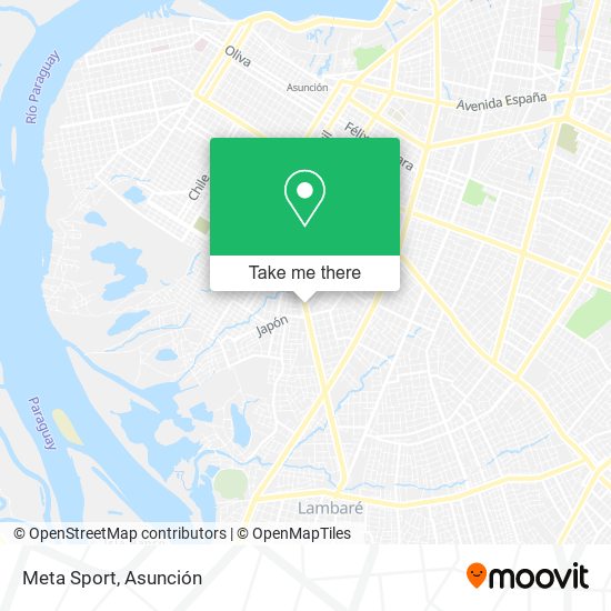 Mapa de Meta Sport