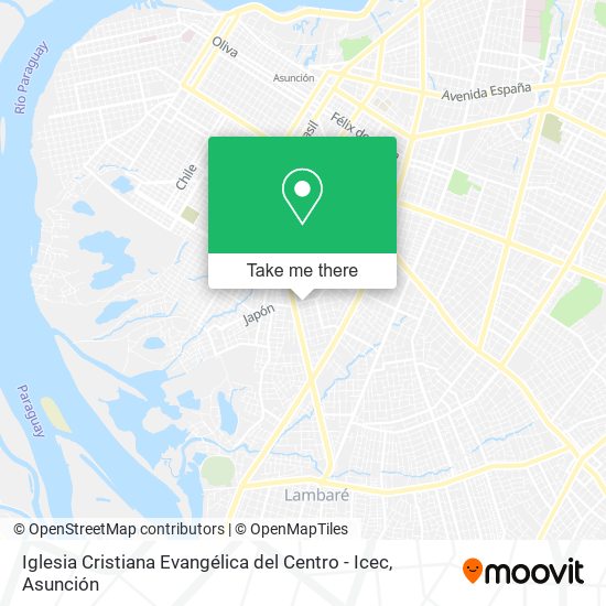 Iglesia Cristiana Evangélica del Centro - Icec map