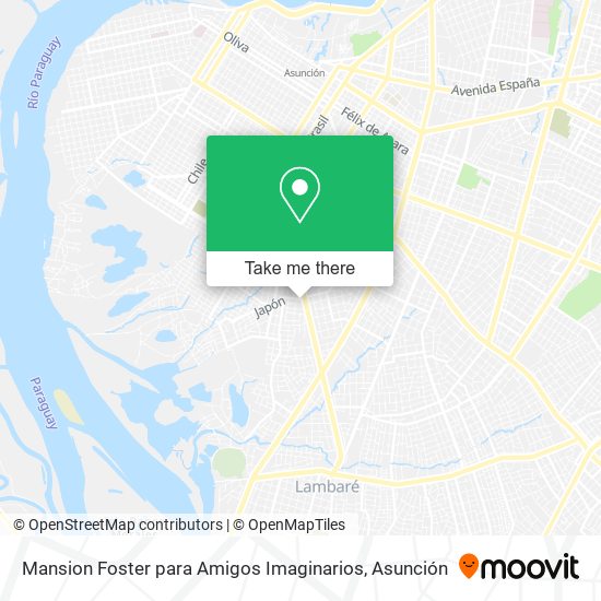 Mansion Foster para Amigos Imaginarios map