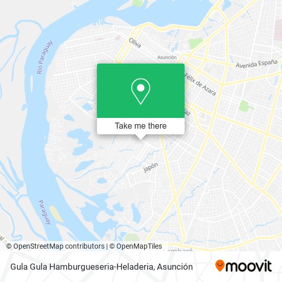 Gula Gula Hamburgueseria-Heladeria map