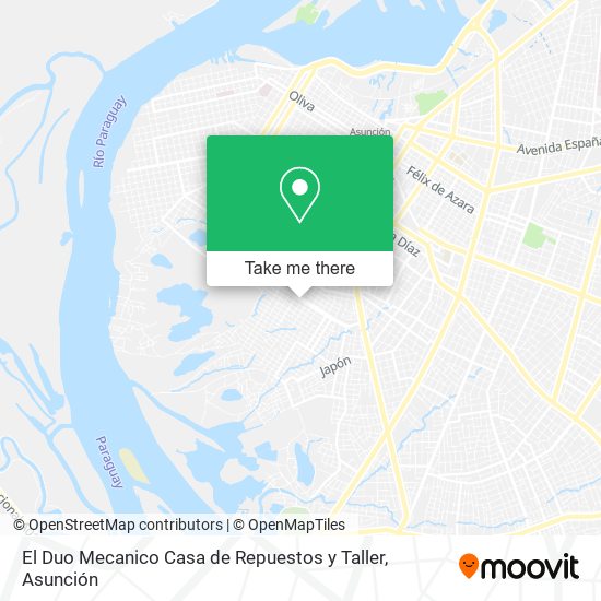 Mapa de El Duo Mecanico Casa de Repuestos y Taller