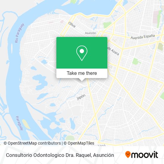 Consultorio Odontologico Dra. Raquel map