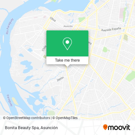 Bonita Beauty Spa map