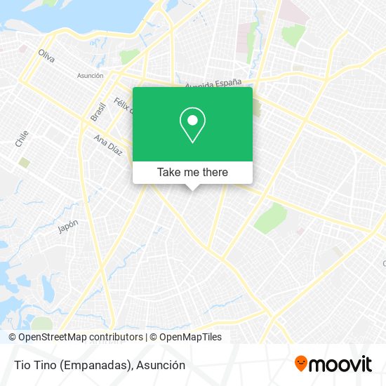 Mapa de Tio Tino (Empanadas)