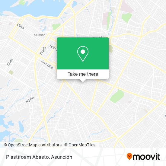 Mapa de Plastifoam Abasto