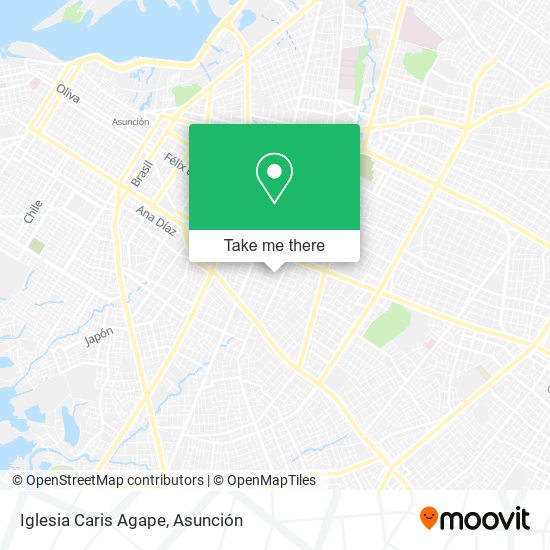 Mapa de Iglesia Caris Agape