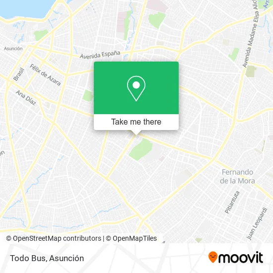 Todo Bus map