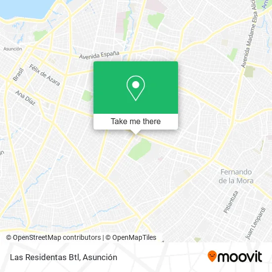 Las Residentas Btl map