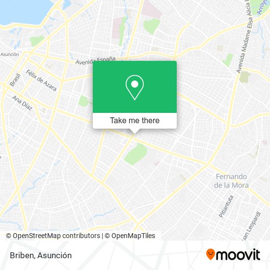 Mapa de Briben