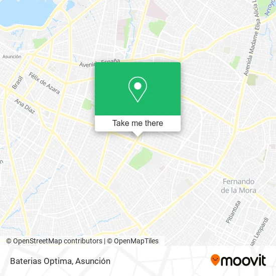 Baterias Optima map