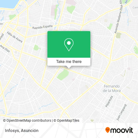 Infosys map