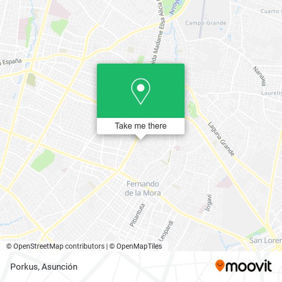 Mapa de Porkus