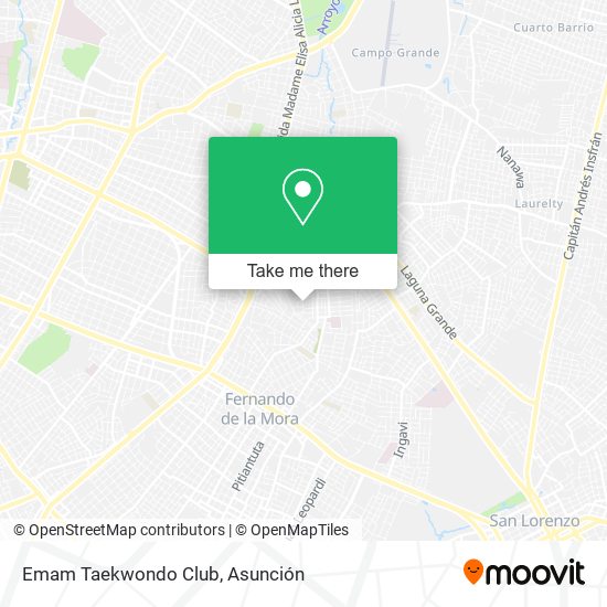 Emam Taekwondo Club map