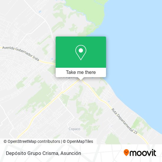 Mapa de Depósito Grupo Crisma