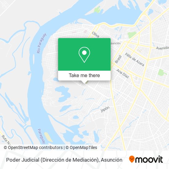 Poder Judicial (Dirección de Mediación) map