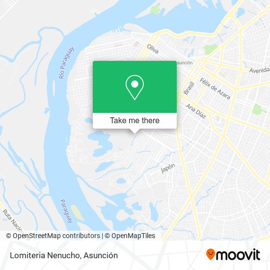 Mapa de Lomiteria Nenucho