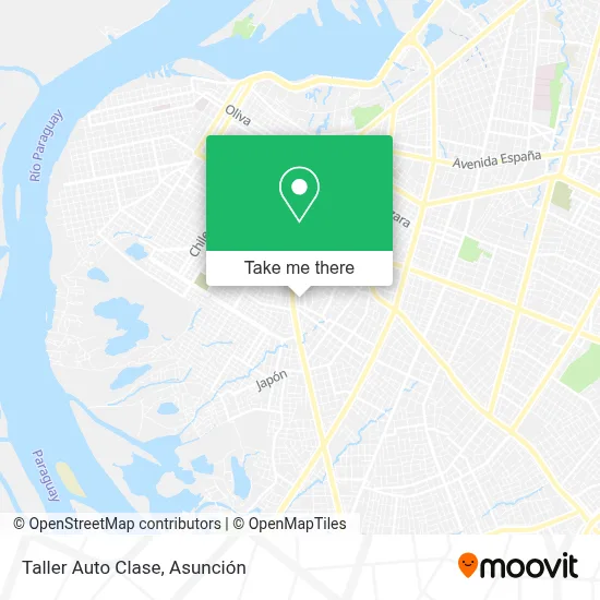 Mapa de Taller Auto Clase