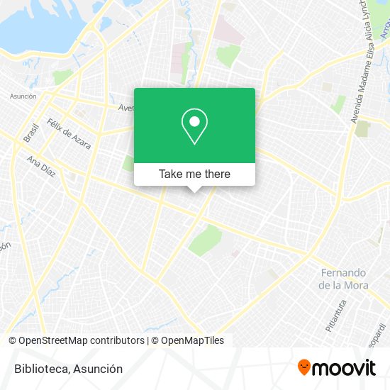 Mapa de Biblioteca